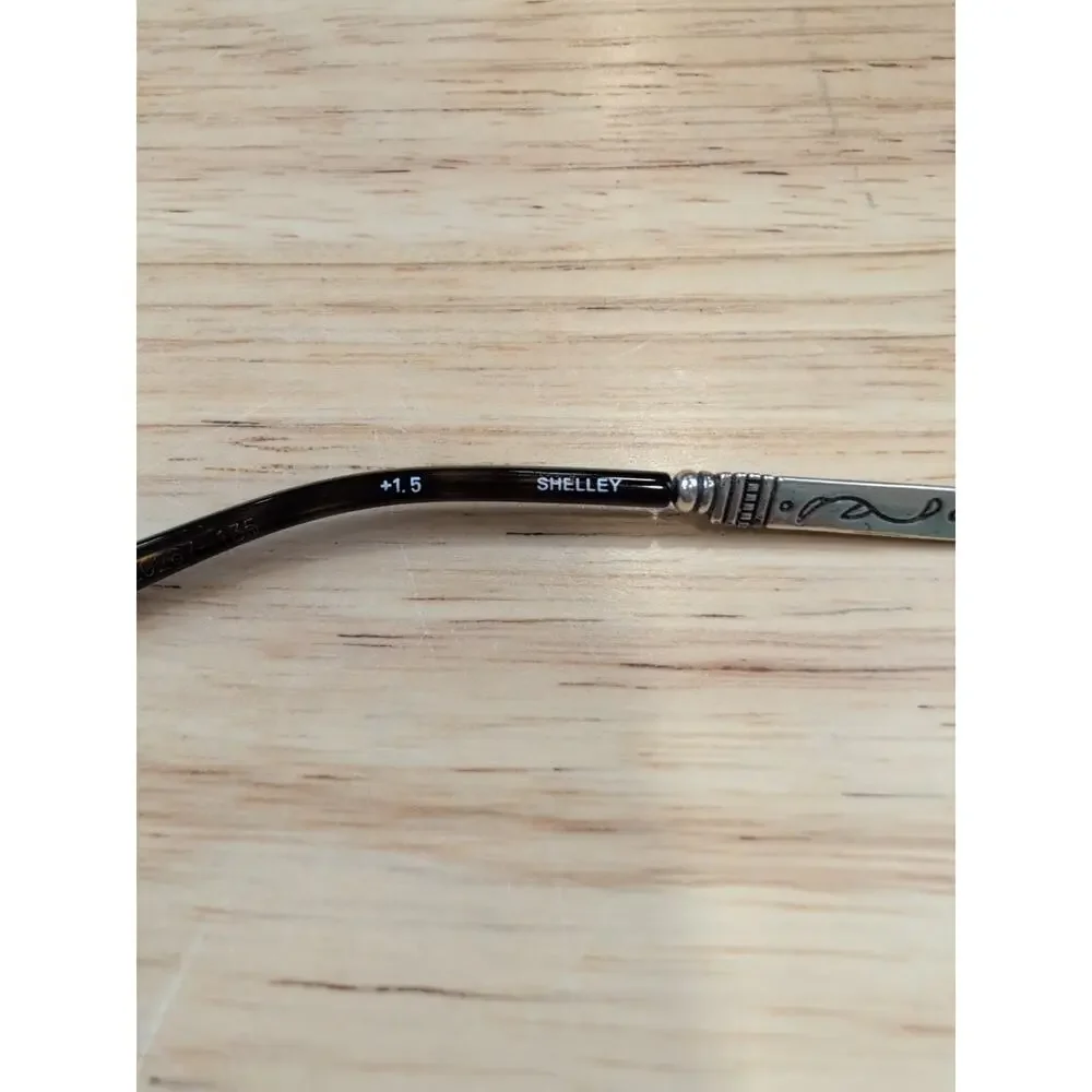 Brighton glasses Shelley‎ 48 18 Handmade frames Tortoise Heart Arms